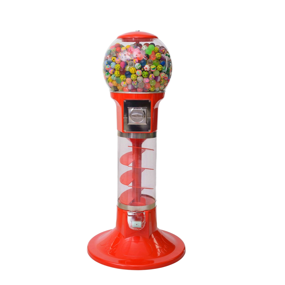 Kids Toys Vending Machine - ตู้ขายของเล่นแบบหมุนวน สำหรับเด็ก ใช้เหรียญ บัตรเครดิต หรือโทเค็น ผลิตจากพลาสติกและโลหะที่ทนทาน
