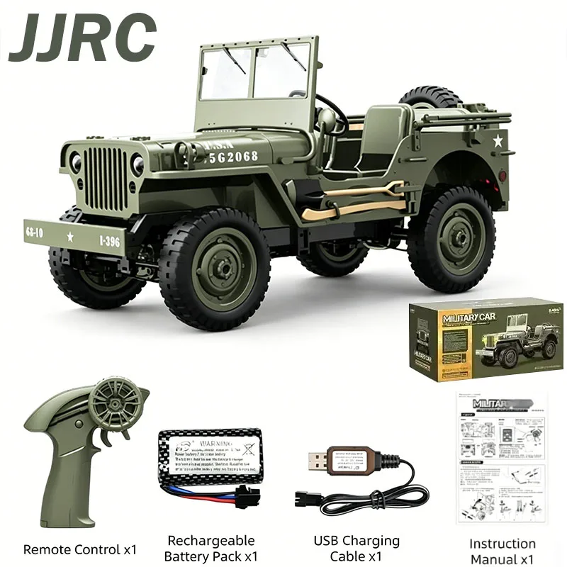 Kids Toys Jeep - รถบังคับวิทยุ JJRC 1:10 รุ่น C8815 WILLYS