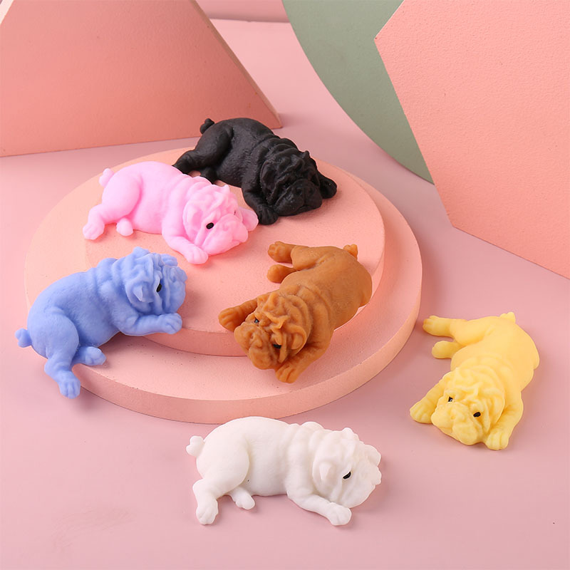 Kids Toys Dog - Squishy สุนัขอะนิเมะ Fidget ของเล่นปริศนาสร้างสรรค์จําลอง Decompression ของเล่น