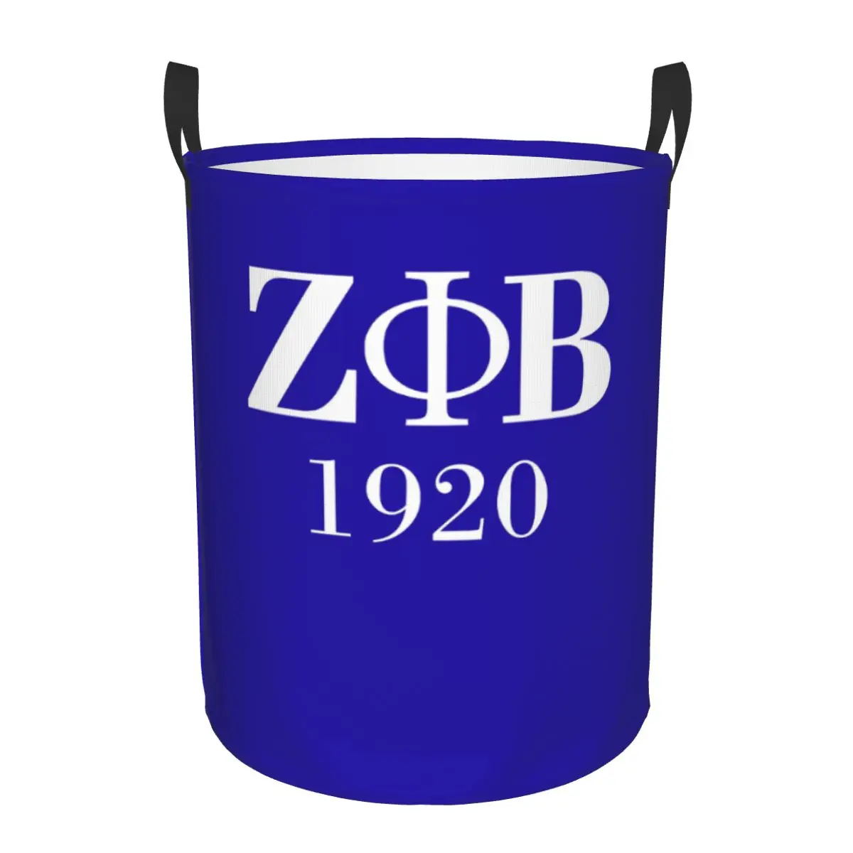 Kids Toys Logo - Zeta Phi Beta Sorority โลโก้ตะกร้าซักผ้าพับตัวอักษรกรีก 1920