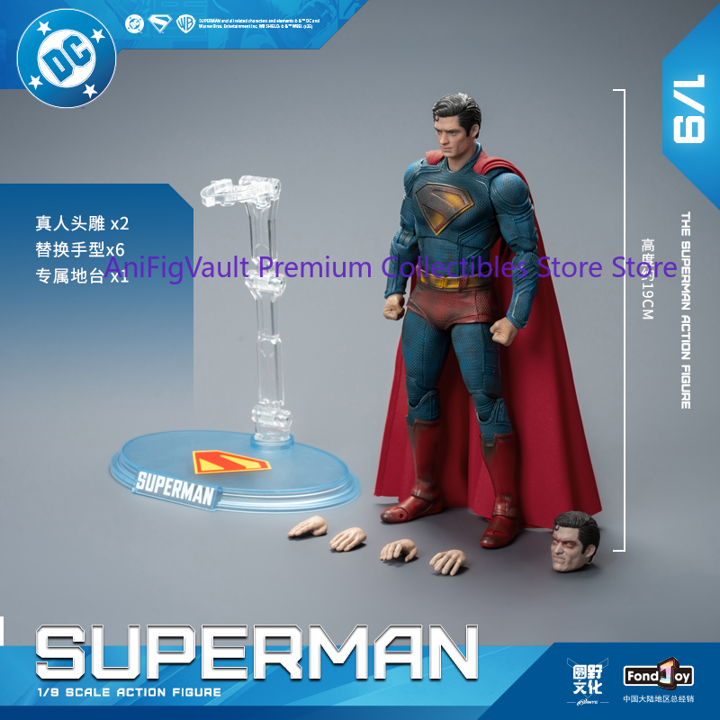 Kids Toys Christmas 2025 - ฟิกเกอร์แอคชั่นซูเปอร์แมน David Corenswet จาก Fondjoy รุ่นใหม่