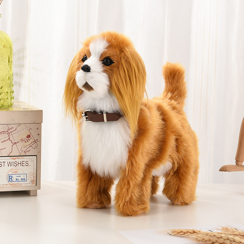 Kids Toys Dog - อิเล็กทรอนิกส์ของเล่นตุ๊กตาหมา Interactive Robot Puppy การควบคุมเสียงตุ๊กตา Walk