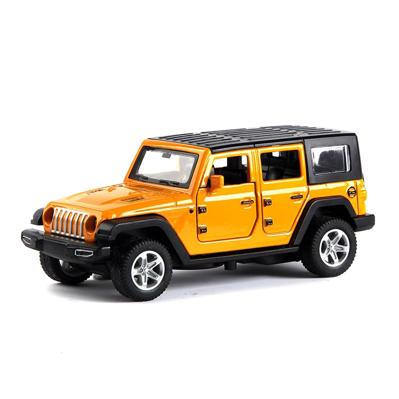 Kids Toys Jeep - 1:36 Alloy JEEPS Wrangler รถจําลอง Off-road