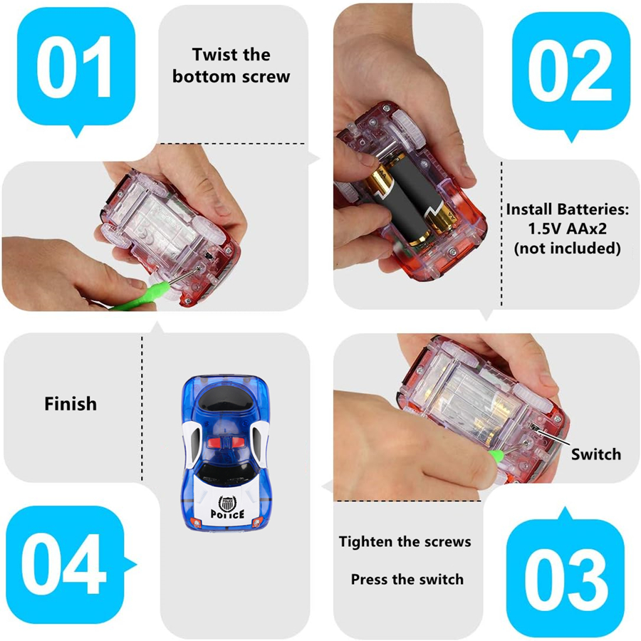 Magic Glowing Race Cars, ของเล - Kids Toys Jeep บทวิจารณ์และราคา
