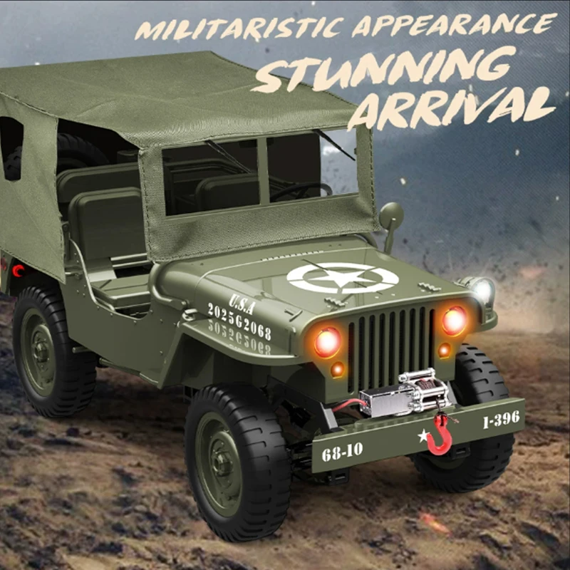 รถบังคับวิทยุ JJRC 1:10 รุ่น C - Kids Toys Jeep บทวิจารณ์และราคา