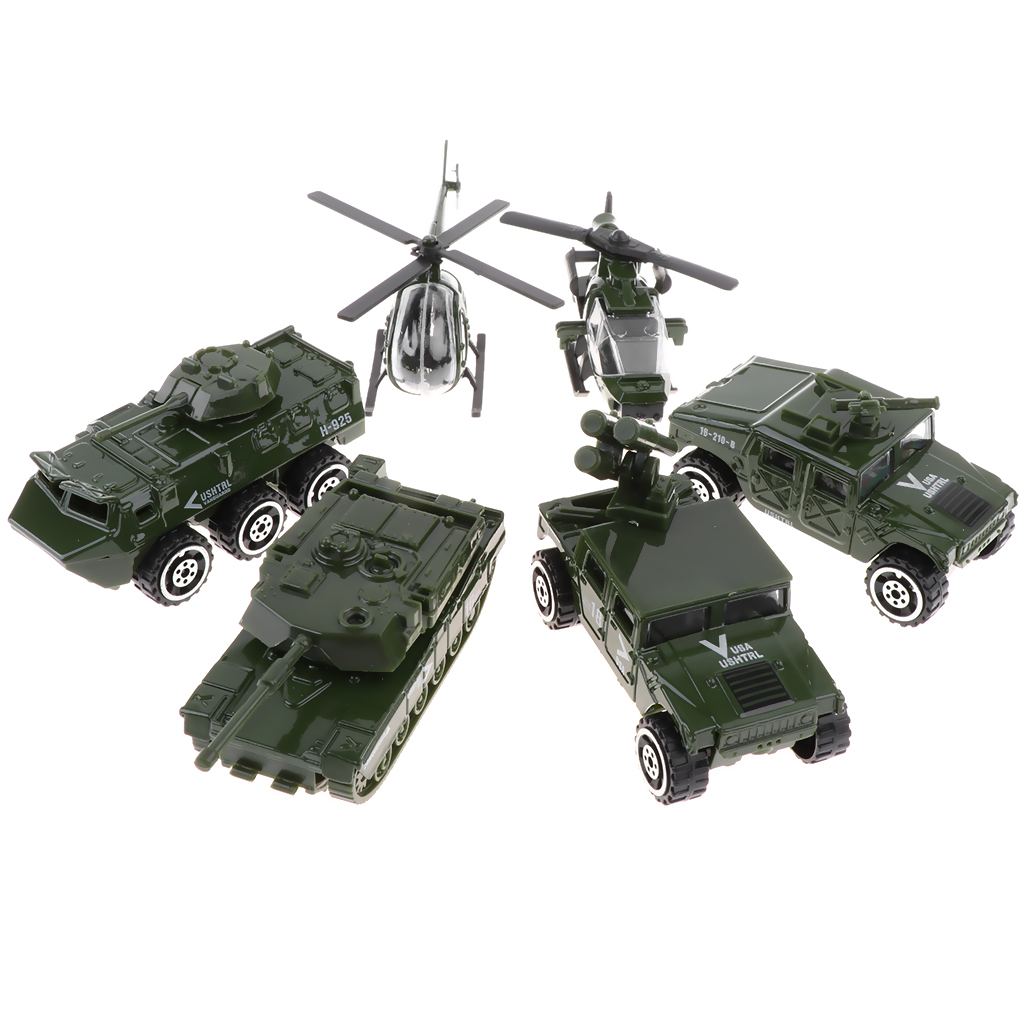 6 In 1 Assorted 1/87ยานพาหนะเด - Kids Toys Jeep บทวิจารณ์และราคา