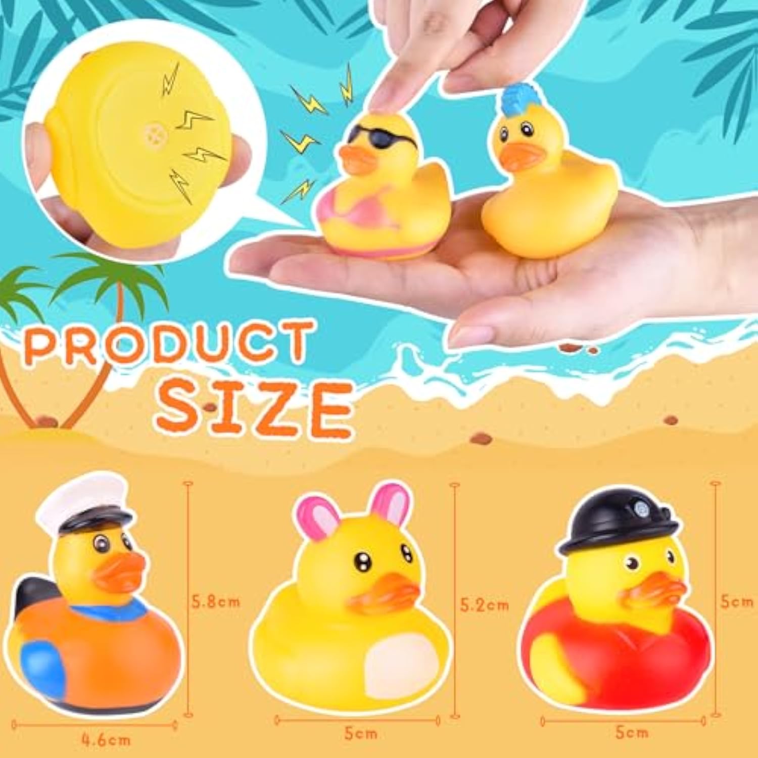 เป็ดยางจํานวนมาก, เป็ดสําหรับร - Kids Toys Jeep บทวิจารณ์และราคา