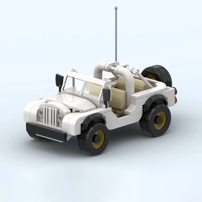 ตัวต่อ MOC Jeep CJ 7 Daisy Duk - Kids Toys Jeep บทวิจารณ์และราคา