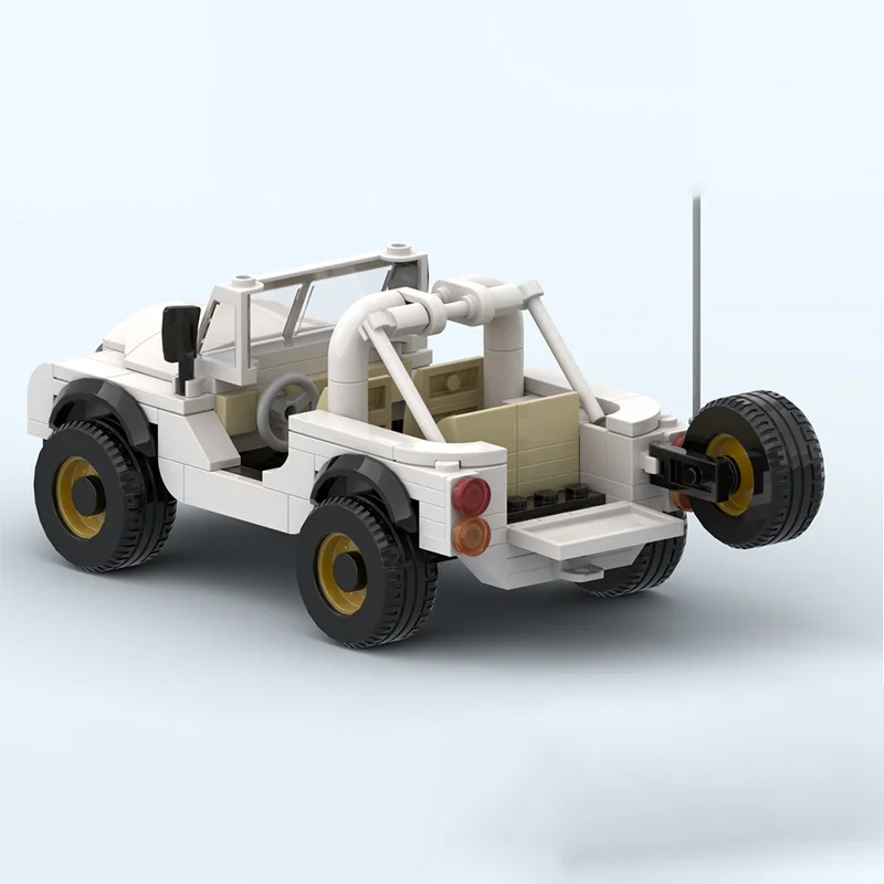 ตัวต่อ MOC Jeep CJ 7 Daisy Duk - Kids Toys Jeep บทวิจารณ์และราคา