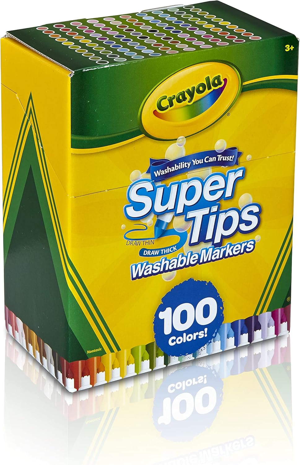 ชุดปากกาเมจิก Crayola Super Ti - Crayola Art Supply บทวิจารณ์และราคา