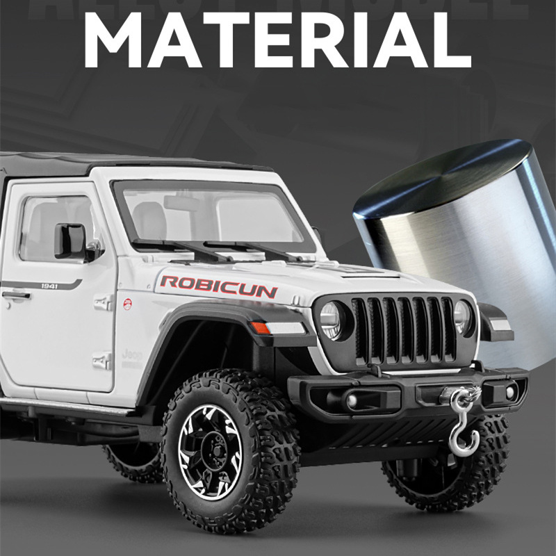 1:24รถจี๊ปWrangler Rubiconรถรุ - Kids Toys Jeep บทวิจารณ์และราคา