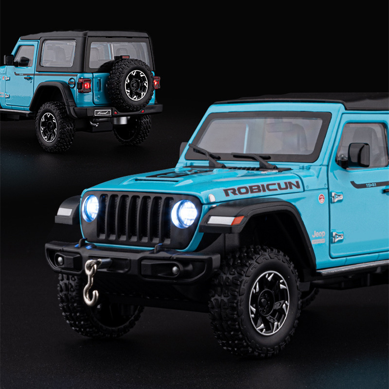 1:24รถจี๊ปWrangler Rubiconรถรุ - Kids Toys Jeep บทวิจารณ์และราคา
