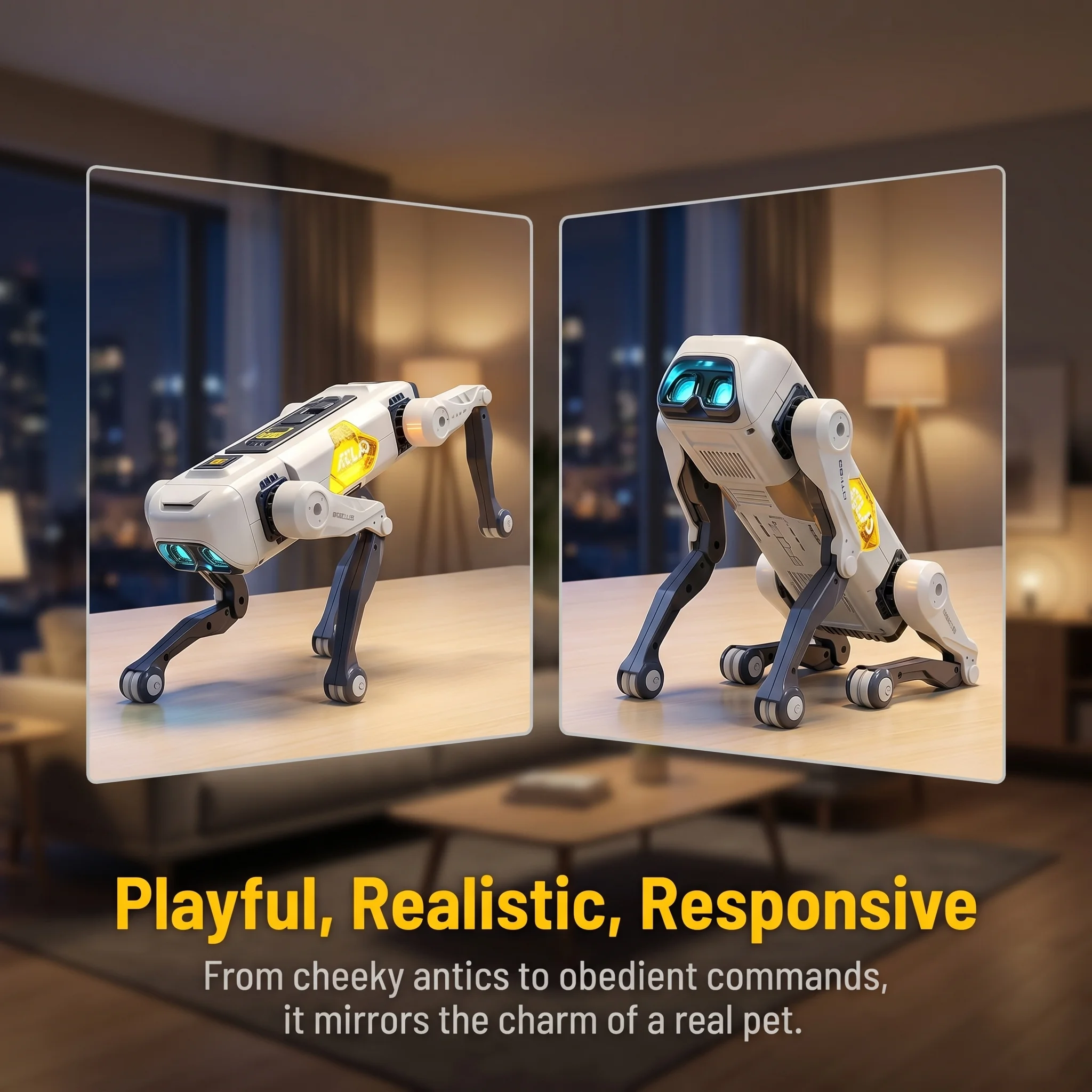 หุ่นยนต์สุนัขอัจฉริยะ AI ควบคุ - Kids Toys Dog บทวิจารณ์และราคา