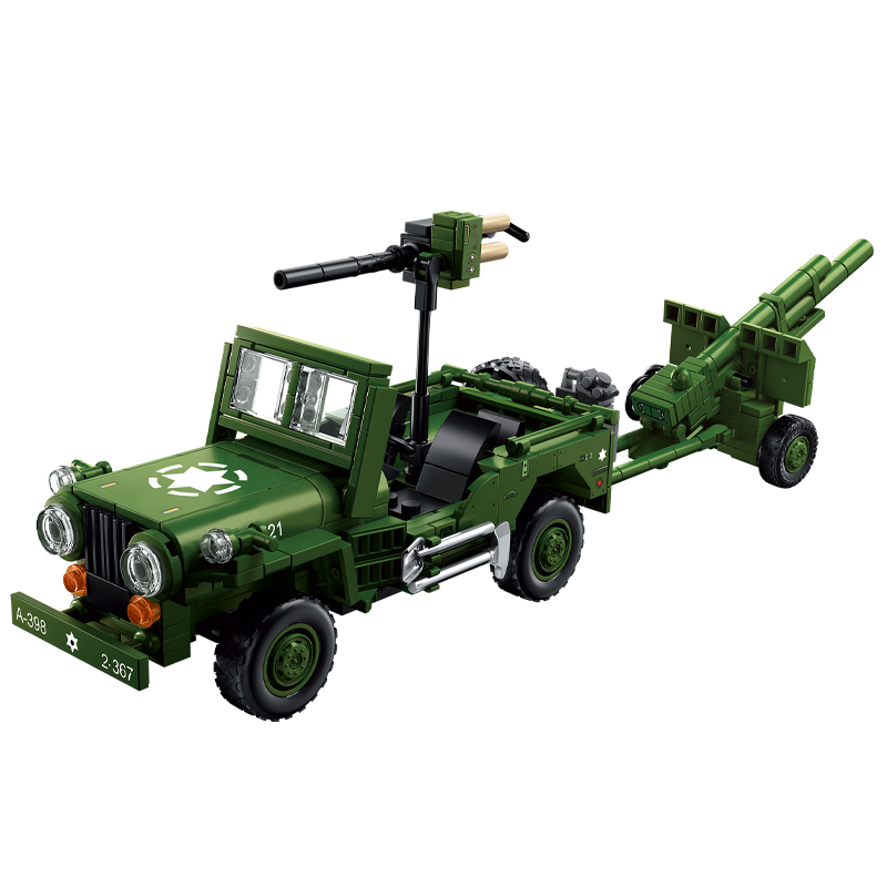 ชุดตัวต่อรถถังทหารสหรัฐฯ รุ่น  - Kids Toys Jeep บทวิจารณ์และราคา